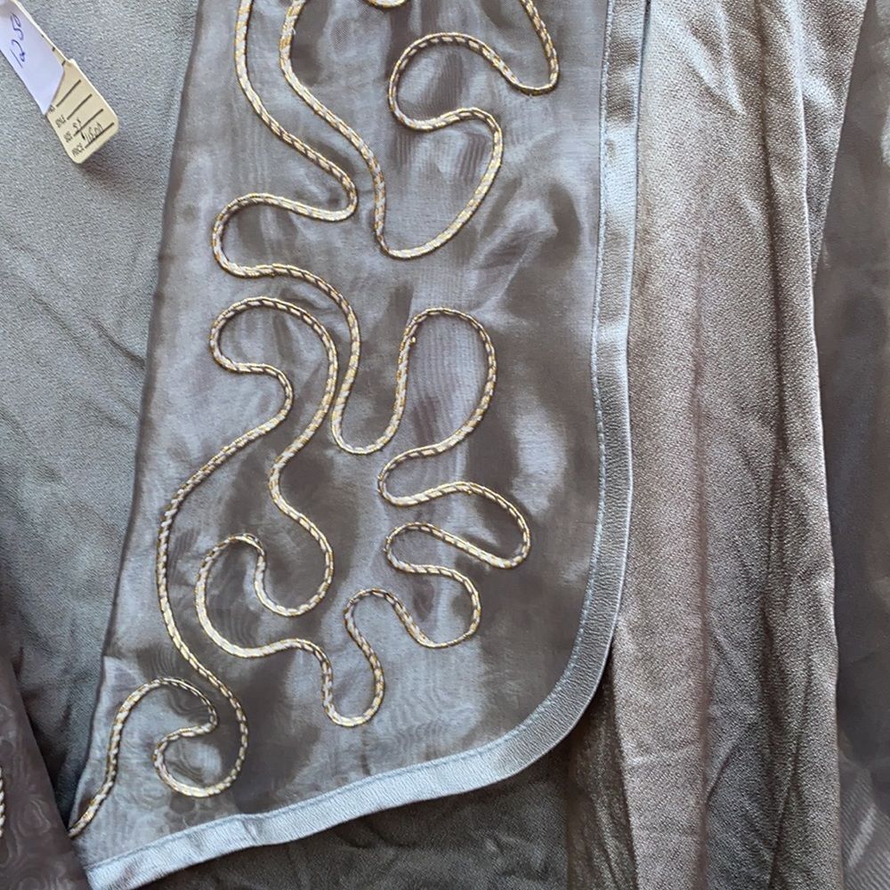 Sheer evening jacket sz. 5X - Picture 2 of 4